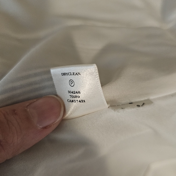 Blue and White stripped suit set - Picture 8 of 8